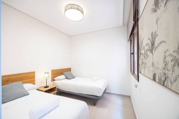 apartamento turistico los alcazares dormitorio camas individuales